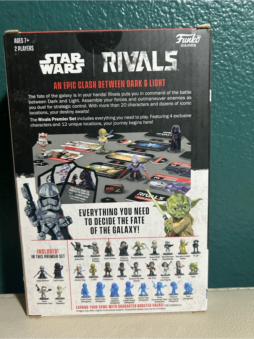 Star Wars Rivals Premier Set Series 1 Funko Games Board Game NEW Sealed